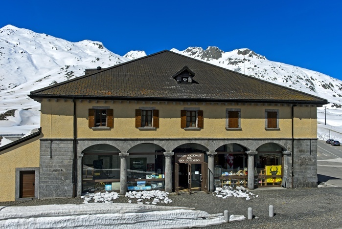 Museo Nazionale del San Gottardo, National St. Gotthard Museum, Gotthard Pass, Airolo, Canton of Ticino, Switzerland, Europe, Photo by Guenter Fischer