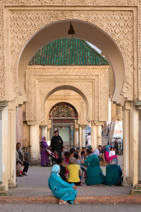 Morocco North Africa, Morocco, Meknes district. Place Lahdime Square Photo by Alfonso Della Corte