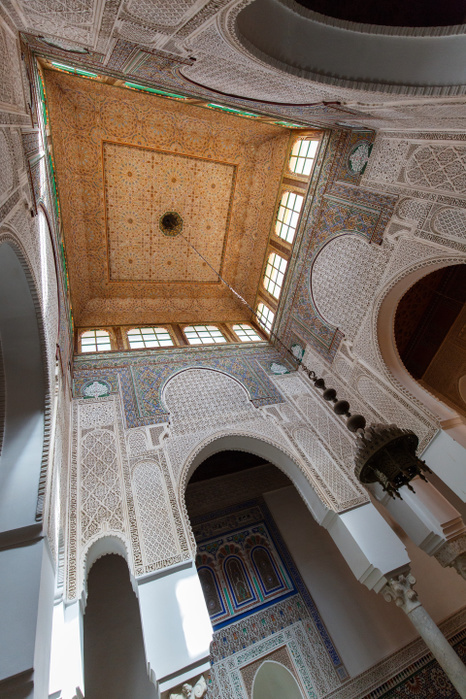Morocco North Africa, Morocco, Meknes district. Mausoleum of Moulay Ismail Photo by Alfonso Della Corte