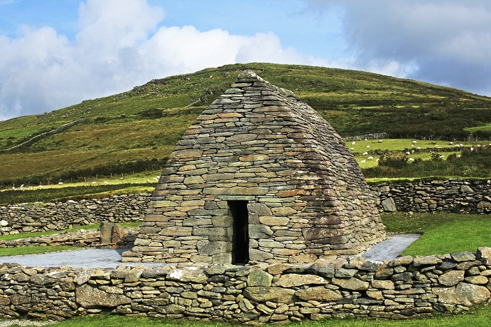 Dingle, County Kerry, Ireland; Gallarus Oratory, believed to be an early Christian Church