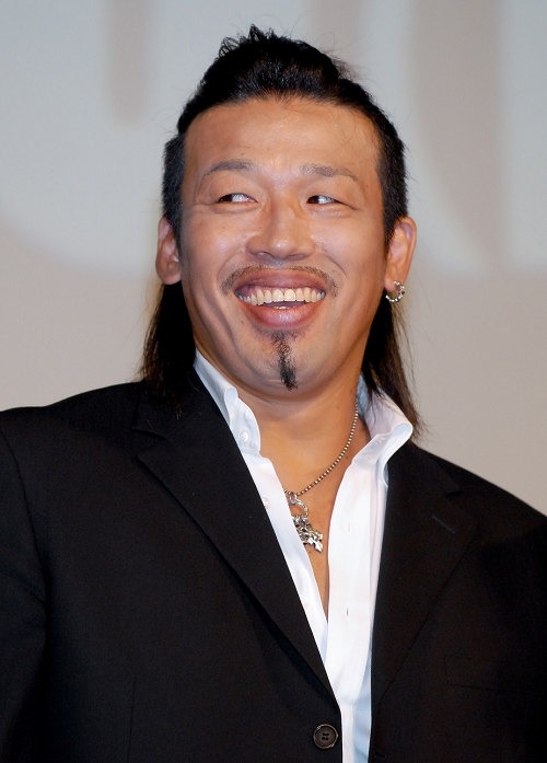 Musashi/Musashi, Aug 16, 2010 : retired Karate athlete Musahi attends a Japan premiere for the film 