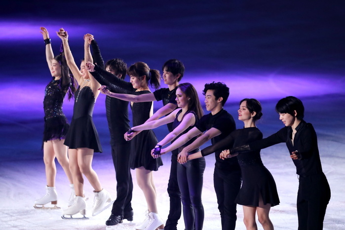 2019 Stars on Ice General view,  MARCH 29, 2019   Figure Skating :  Stars on Ice 2019  at Towa Pharmaceutical RACTAB Dome, Osaka, Japan.   Photo by Naoki Nishimura AFLO SPORT 
