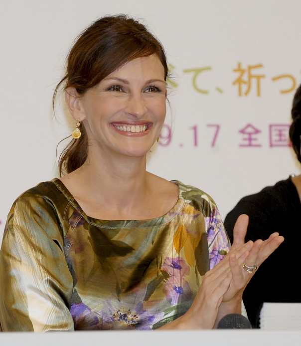 Julia Roberts, Aug 18, 2010 : Actress Julia Roberts attends a press conference for the film 