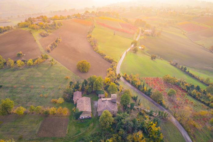 Emilia Romagna, Italy The countryside near Castelvetro, Modena Province, Emilia Romagna, Italy Photo by Stefano Termanini