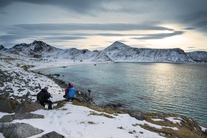 Norway Haukland beach,Lofoten Island,Norway Photo by Walter Dall Armellina