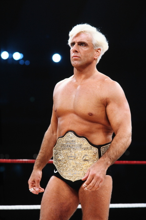 Ric Flair Ric Flair, MARCH 21, 1991   Pro Wrestling : NWA World Heavyweight Champion Ric Flair during the New Japan Pro Wrestling event at Tokyo Dome in Japan.  Photo by Yukio Hiraku AFLO 
