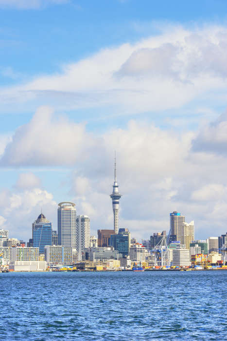 New Zealand Auckland skyline, Auckland, North Island, New Zealand, Pacific Photo by: Marco Simoni