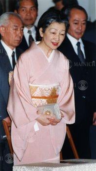 Her Majesty the Empress at the Autumn Gagaku Concert of the Imperial Household Agency Music Department Her Majesty the Empress attends the Autumn Gagaku Concert of the Imperial Household Agency Gakubu at the Imperial Palace, 1993. Representative photo taken on October 29, 1993, Japan   Tokyo   Imperial Palace