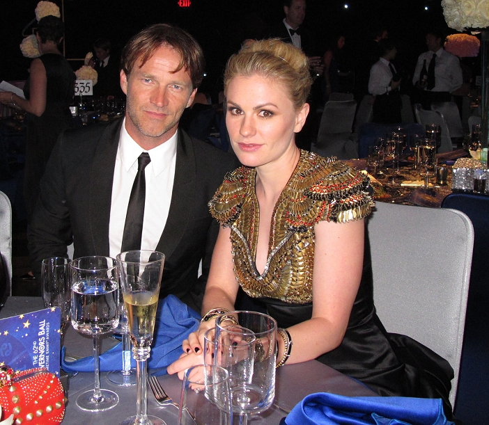 Anna Paquin and Stephen Moyer, Aug 29, 2010 : Anna Paquin and Stephen Moyer. Primetime Emmy Awards. 2010 Emmy Governors Ball Party. Starry, Starry Night. Convention Center. Downtown, CA, USA. Sunday, August 29, 2010.