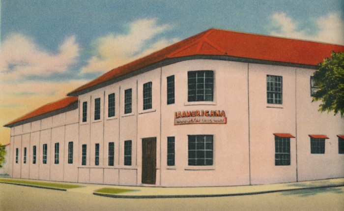 La Americana Vegetable Oils and Fats Factory. Owner: Generoso Mancini', c1940s. From Barranquilla. [Raul de la Espriella B., Barranquilla]