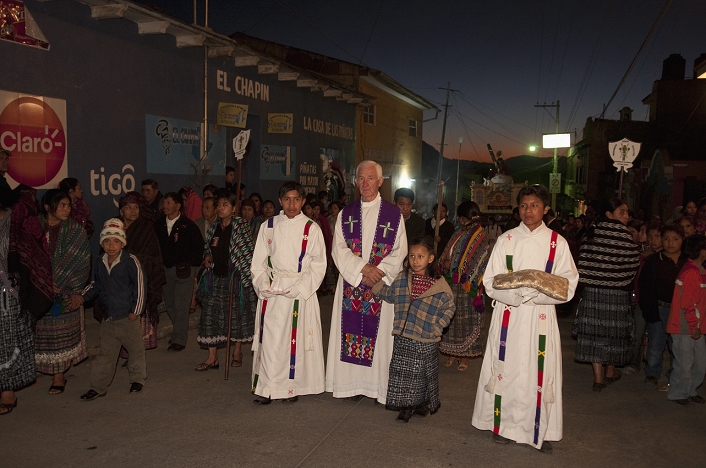 Guatemala Easter procession, Totonicapan, Guatemala, Central America