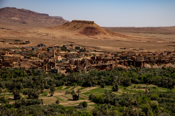 Morocco Ait Ben Haddou and surrounding monuments