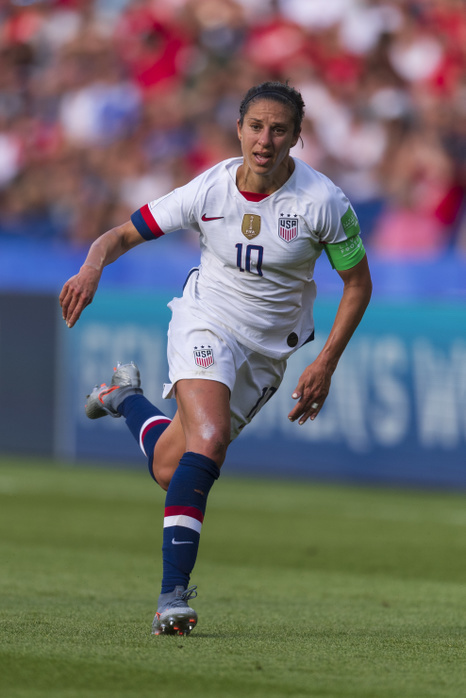 Soccer : Fifa Women s World Cup France 2019 : Usa 3 0 Chile Carli Lloyd  Usa  during the FIFA Women s World Cup France 2019 Group F match between United States 3 0 Chile at Parc des Princes Stadium in Paris, France, June 16, 2019.  Photo by Maurizio Borsari AFLO 