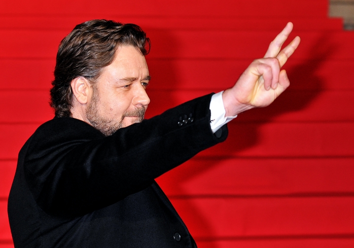 Russell Crowe, November 25, 2010 : Actor Russell Crowe attends a Japan premiere for the film 