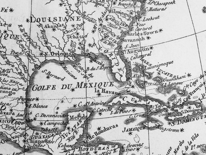 Old maps Latin America