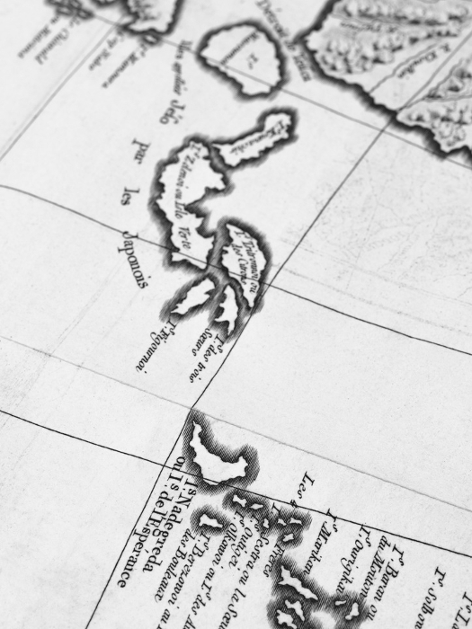 Old Map Thousand Islands