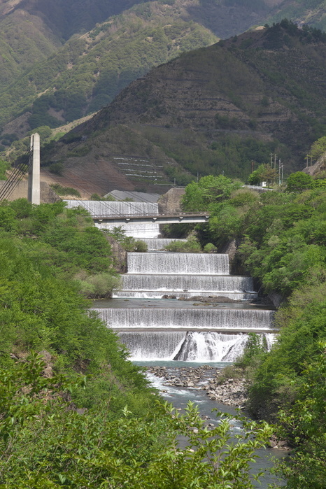 Ashio Erosion Control Weir, Tochigi Prefecture