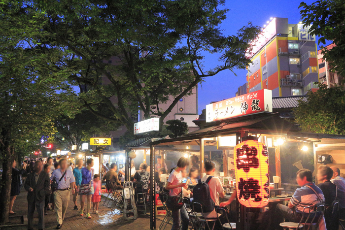 Nakasu food stalls