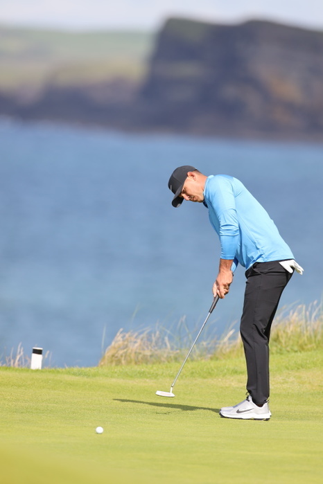 2019 British Open, Day 3 Brooks Koepka on the 5th hole during the third round of the 148th British Open Championship at the Royal Portrush Golf Club in County Antrim, Northern Ireland, on July 20, 2019.  Photo by Koji Aoki AFLO SPORT  