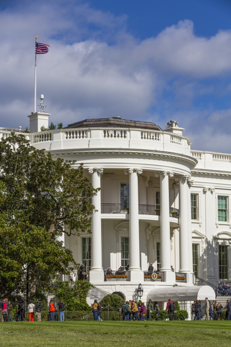 South Portico, White House; Washington D.C., United States of America, Photo by Richard Maschmeyer / Design Pics
