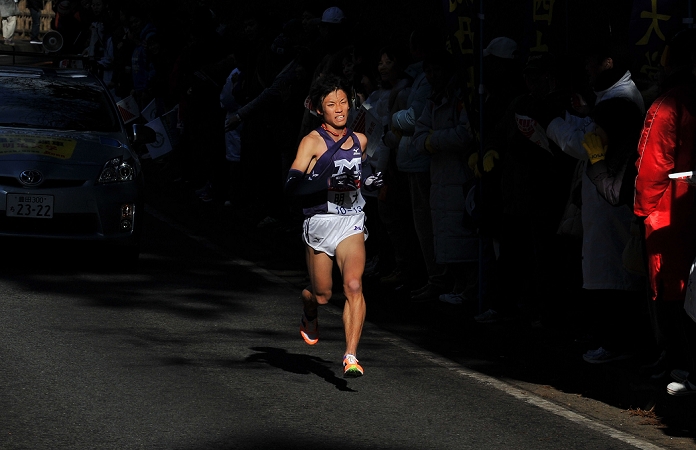The 87th Hakone Ekiden, Section 5, outward route Hiroki Oe  Meiji , JANUARY 2, 2011   Athletics : the 87th Hakone Ekiden Race, The 5th section at Hakone, Kanagawa, Japan.  Photo by AFLO SPORT   1035 