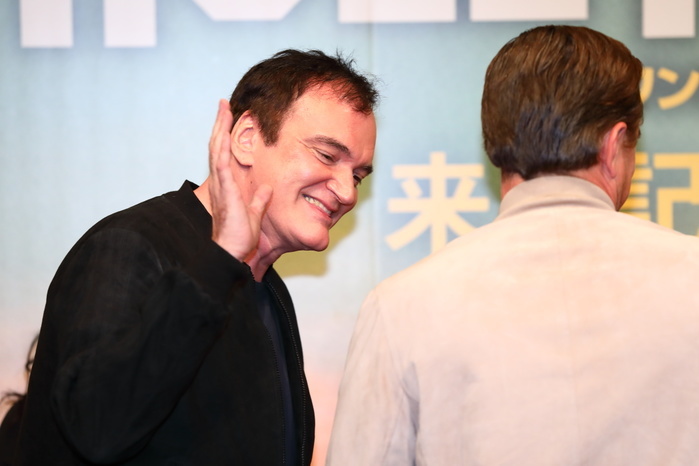 Once Upon a Time in Hollywood  press conference in Japan Quentin Tarantino and Leonardo DiCaprio attend the press conference for their movie  Once Upon a Time in Hollywood  in Tokyo, Japan on August 26, 2019.  The film will be released in Japan on August 30. 