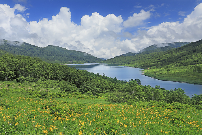 Lake Notan, Gunma Prefecture and Nikkoukisuge
