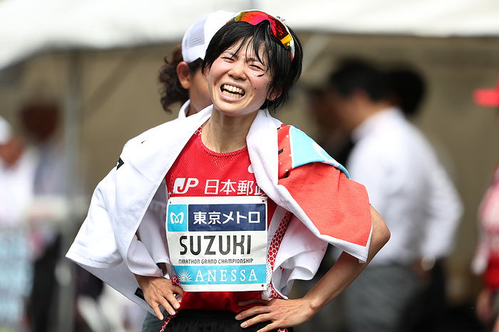 Marathon Grand Championship Women s Goal Suzuki 2nd Ayuko Suzuki Ayuko Suzuki,. SEPTEMBER 15, 2019   Marathon :Marathon Grand Championship  MGC  Women s race in Tokyo, Japan. Photo by Jun Tsukida AFLO SPORT  