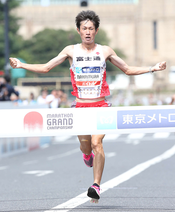 Marathon Grand Championship Men Marathon Grand Championship, 1st place, Men s Shogo Nakamura   September 15, 2019  date 20190915  place Jingu Gaien