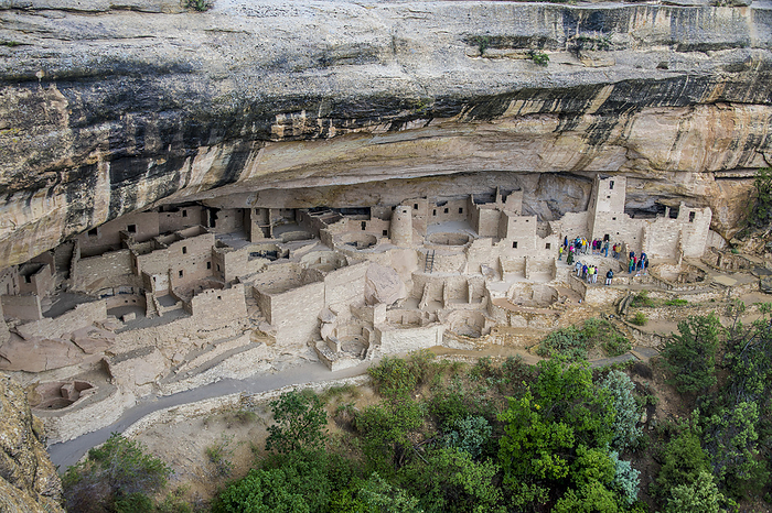 United States of America USA, Colorado, Mesa Verde National Park, Cliff Palace, indian dwelling