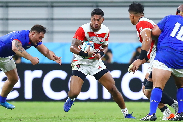 2019 Rugby World Cup Timothy Lafaele  JPN  OCTOBER 5, 2019   Rugby :. 2019 Rugby World Cup Pool A match between Japan 38 19 Samoa at City of Toyota Stadium in Toyota, Aichi, Japan.  Photo by Naoki Nishimura AFLO SPORT 