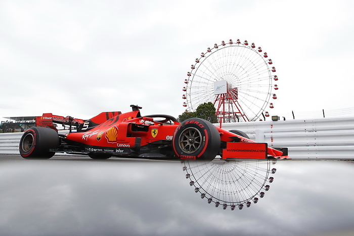 2019 F1 Japanese Grand Prix Sebastian Vettel  GER ,  OCTOBER 11, 2019   F1 : Japanese Formula One Grand Prix  at Suzuka Circuit in Suzuka, Japan.  Photo by AFLO SPORT  GERMANY OUT