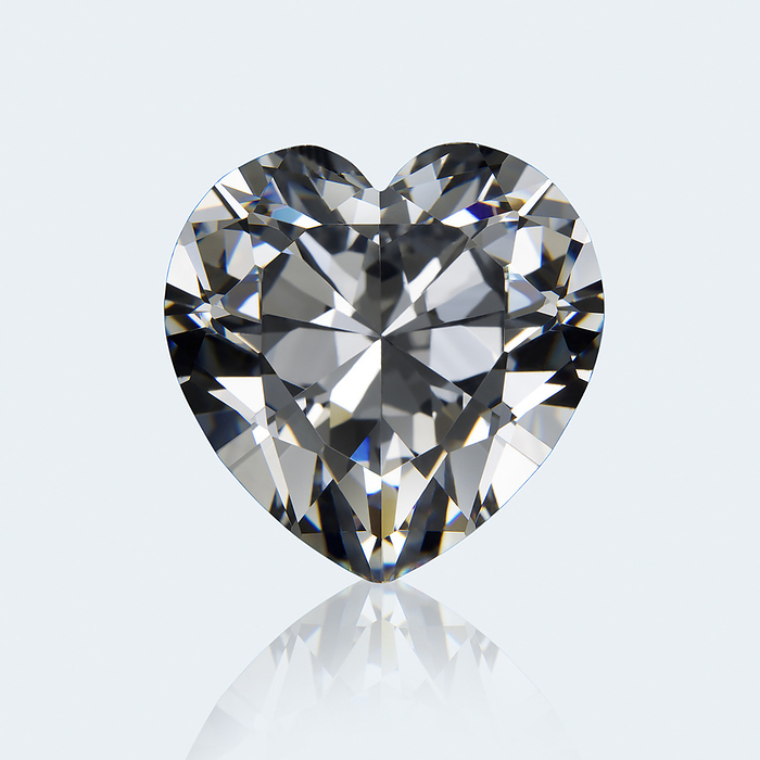 Heart cut diamond Heart cut diamond.