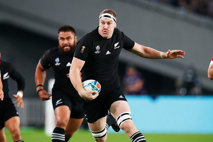 2019 Rugby World Cup 3rd Place Match Brodie Retallick  NZL ,  NOVEMBER 1, 2019   Rugby :  2019 Rugby World Cup  3rd place match  between New Zealand 40 17 Wales  at Tokyo Stadium in Tokyo, Japan.   Photo by Naoki Morita AFLO SPORT 