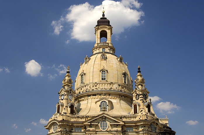 Frauenkirche Church of Our Lady Dresden Saxony Germany