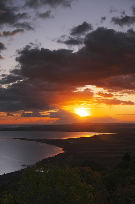 Sunrise at Lake Saroma, Hokkaido