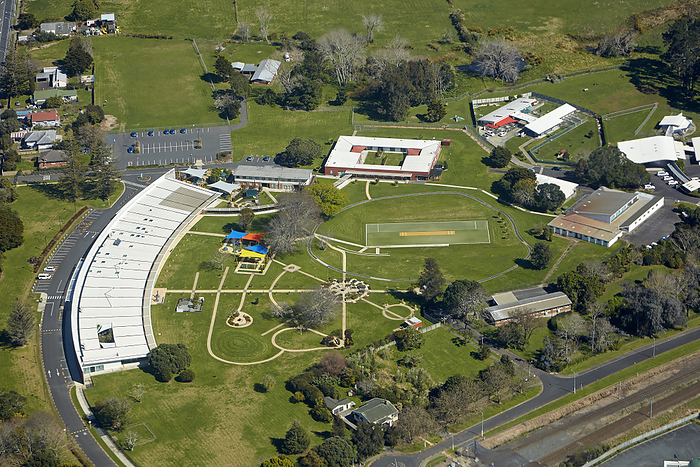 New Zealand Blind and low vision school Homai Campus, Manurewa, Auckland, North Island, New Zealand   aerial