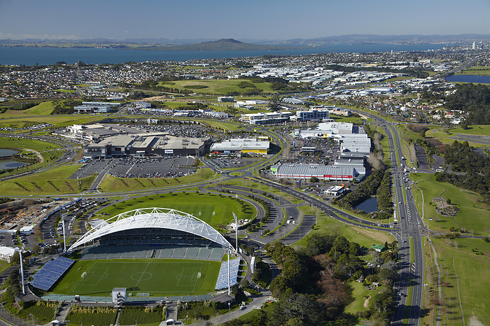 New Zealand North Harbour Stadium, Albany, Auckland, North Island, New Zealand   aerial