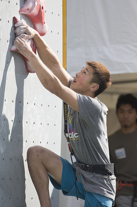 Sport Climbing 2nd Speed Japan Cup Yuta Imaizumi during the Sport Climbing 2nd Speed Japan Cup Men s Qualification at Moripark Outdoor Village in Tokyo, Japan, February 22, 2020.  Photo by JMSCA AFLO 