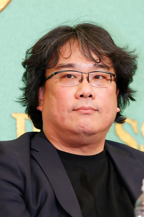 Press conference for Parasite in Japan Korean director Bong Joon Ho attends the press conference for the Oscar winning movie  Parasite  in Tokyo, Japan, on February 23, 2020.   Photo by Naoki Morita AFLO 