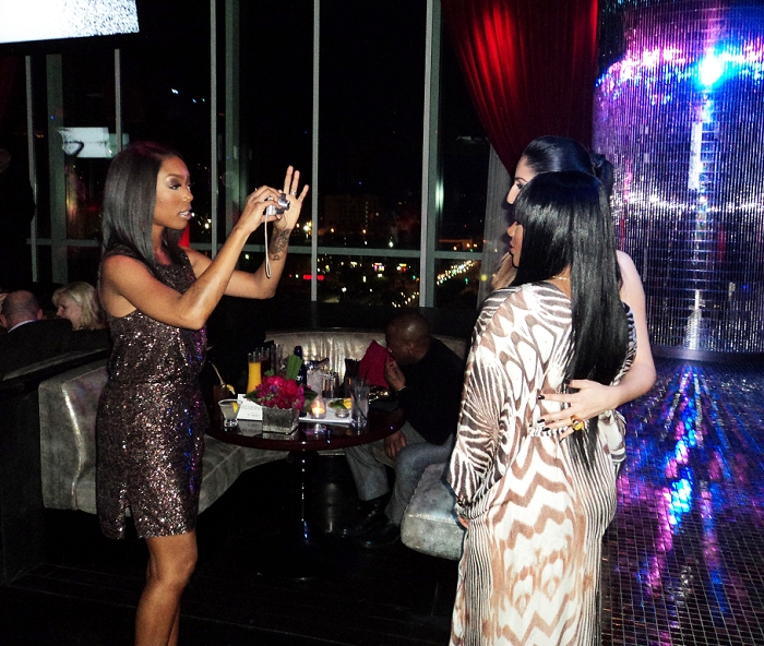 Brandy and Keisha Epps, Feb 26, 2011 : 2011 Rolling Stone's Awards Weekend Bash Inside. Drais at W Hotel. Hollywood, CA, USA.Saturday, February 26, 2011.