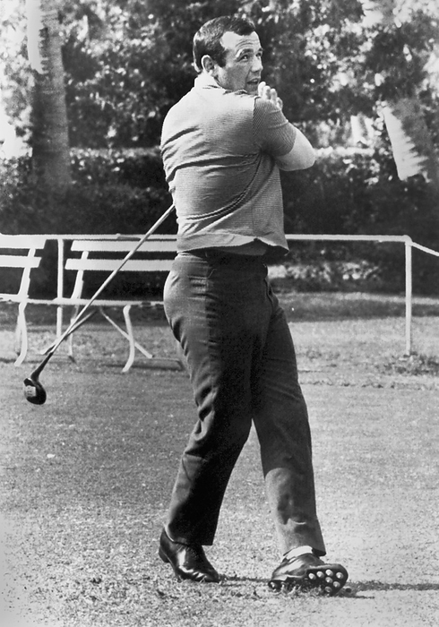Palm Beach, Florida: February 18, 1961
Former heavyweight champion Ingemar Johansson takes time off from training for his rematch with Floyd Patterson to play a round of golf. Archives / The Image Works