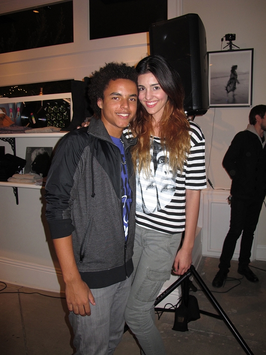 Connor Cruise and Paris Duff, Mar 17, 2011 : Jeannie Lee hosts cocktail party with LA-based fashion brand Whitley Kros. Satine Boutique. West Hollywood, CA, USA. Thursday, March 17, 2011.