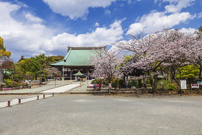 The main hall of Yugyo-ji Temple, Kanagawa Prefecture