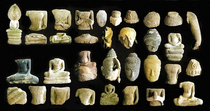  Stolen Cultural Property from Banteay Chumar  2003  Cultural property stolen from Banteay Chumar returned to Cambodia by the Thai government  from a report by the Thai parliament s  Research and Monitoring Committee on Smuggling of Bones and Objects  .