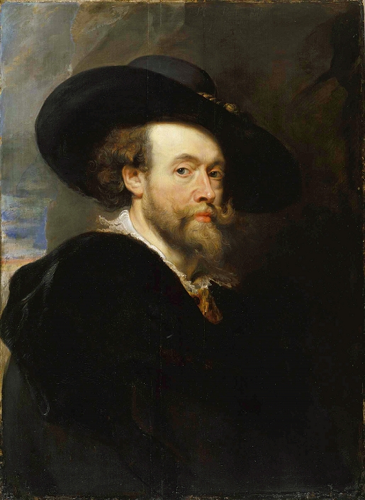 Rubens Artist s name: Pieter Paul Rubens   1577   1640   Nationality: Flemish Collection : Buckingham Palace, Royal Collection Genre : Baroque  Artist  Rubens, Peter Paul  1577 1640  Title:  Self portrait , 1623 Nationality: France Location: Royal Collection, London. 