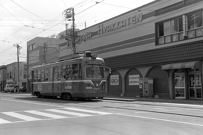 Sapporo City, Hokkaido Sapporo City streetcar  August 1984  Sapporo City, Hokkaido Sapporo Tram