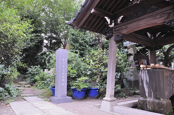 Tokyo: Place of Sharaku Toshusai's demise