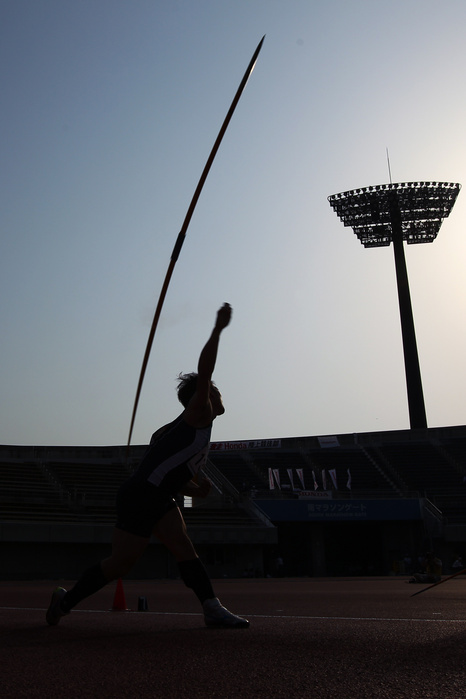 East Japan Businessmen s Track   Field Championships The ambiance shot,  May 21, 2011   Athletics :  The 53rd East Japan Industrial Athletics Championship, Men s Javelin Throw Final  at Kumagaya Sports Culture Park Athletics Stadium, Saitama, Japan.    Photo by AFLO SPORT   1045 
