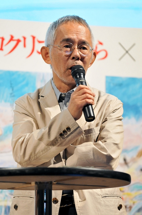 Toshio Suzuki, Jun 22, 2011 : Toshio Suzuki, June 22, 2011 : KDDI and Ghibli campaigned jointly by movie 